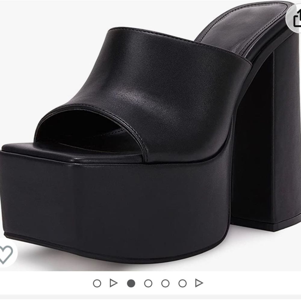 Black Platform Heels